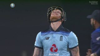 IND vs ENG: Ben Stokes Says SORRY to His Late Father After Getting Out For 99 During India vs England 2nd ODI in Pune | WATCH VIDEO